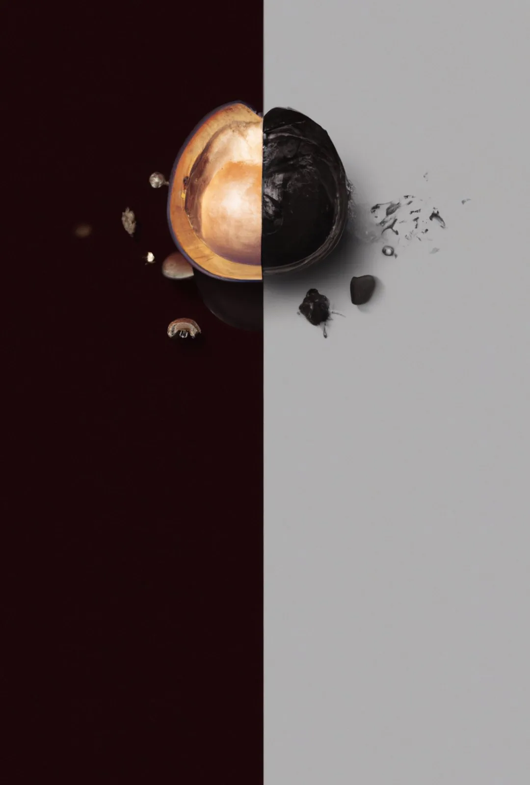 Hazelnut shell and activated carbon